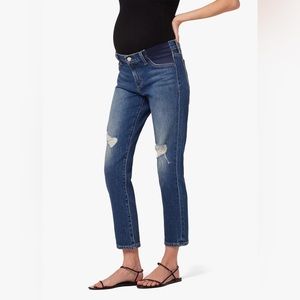 Joe’s the Lara mid rise crop maternity Jean - LIKE NEW